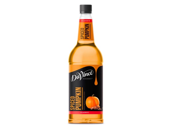 DaVinci Gourmet Classic Spiced Pumpkin Makusiirappi, 1 l