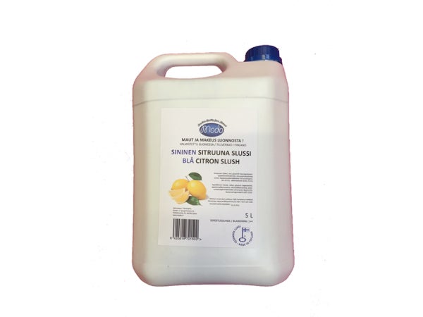 Modo Sininen Sitruuna Slush Tiiviste, 5 l